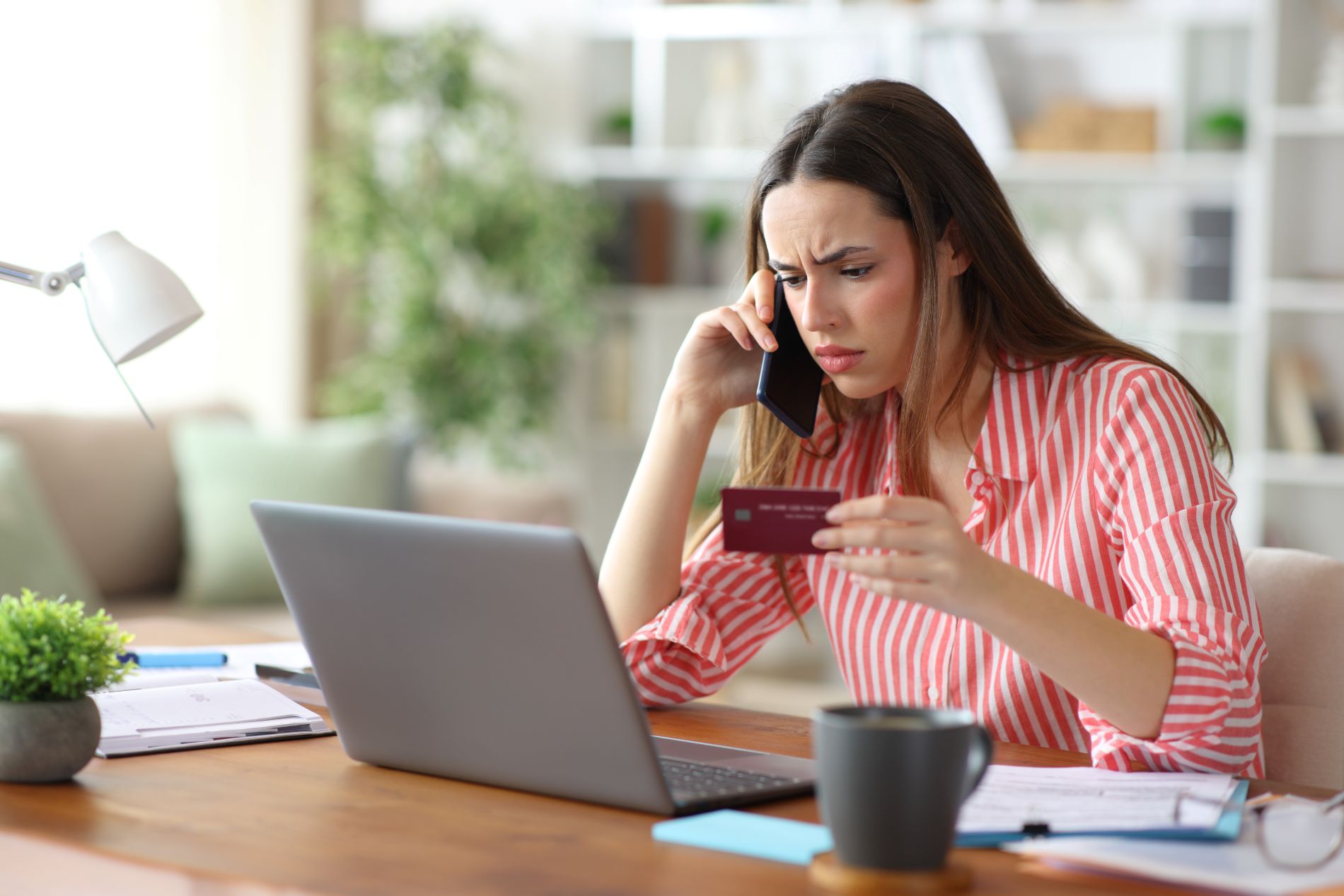Bank customer, credit card fraud